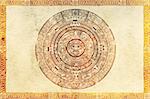 Maya prophecy on ancient parchment