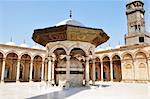 Scenery of the famous Omayyad Mosque in Damascus,Syria.