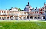 The real palace of Aranjues /Madrid, Spain/