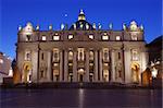 Night in Saint Peter Square, Vatican City