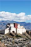 Landmark of a famous ancient Tibetan castle