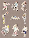 sport player stickers