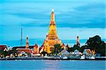 Wat Arun, Bangkok Thailand, Wat Arun is one of Bangkok's best know landmark.