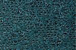 Blue wool texture, close up.