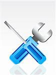 abstract tools icon vector illustration