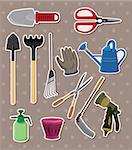 gardening stickers