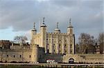 View of Tower of London, England