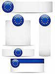 Vector - Europe Country Set of Banners