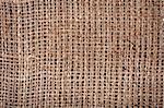 Old burlap fabric texture in vintage style