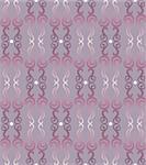 Vector illustration  of a seamless pattern in purple and pink