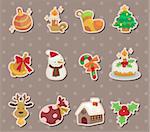 xmas element stickers