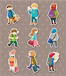 travel people stickers