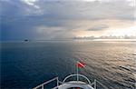 sunset on sea at Philippines