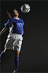 Japanese Woman Playing With Football