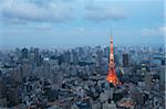 Tokyo Tower, Shiba Park, Tokio, Kanto-Region, Honshu, Japan