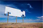 Blank Billboard along Interstate 40, Arizona, USA