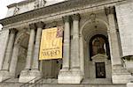 New york public library, largest city public library in the us, Manhattan, New york, America, usa