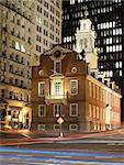 Old State House in Boston, Massachusetts, USA.