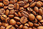Coffee beans as background