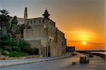 Old Jaffa is a walled city incorporated into the municipality of Tel Aviv, Israel