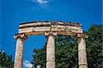 An image of the famous heritage Olympia in Greece