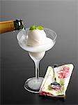 Champagne sorbet