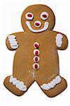 A gingerbread man