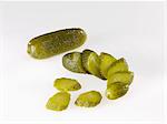 Pickles, ganze und geschnittene