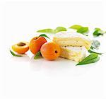 Brie and apricots