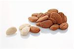 Shelled almonds