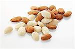 Shelled almonds