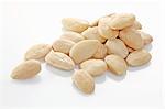 Shelled almonds