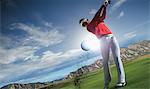 Balle de Golf golfeur Hits