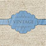 Vintage style greeting card. Vector, EPS 10.