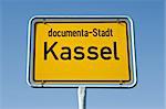 Sign of the german city Kassel