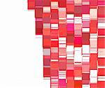 pink red abstract backdrop fragmented plane pattern