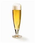 A glass of lager