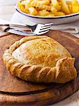 Cheese and onion pasty