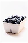 Blueberries in cardboard punnet