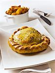 Lamb pasty with mint (England)