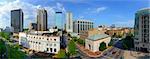 Panorama of downtown Birmingham, Alabama, USA.