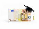 Education euro Business School on a white background