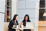 Businesswomen at Cafe