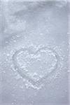 Heart Shape in Ice