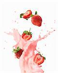 Strawberry milkshake