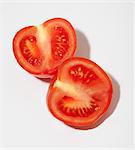 Two tomato halves