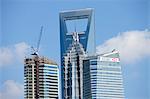 Skyline of Luijiazui from the Bund, Shanghail China