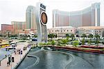 Overlooking The Venetian hotel and casino from City of Dreams, Taipa, Macau