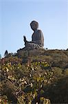 Bouddha géant, Ngong Ping, l'île de Lantau, Hong Kong