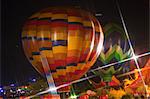 Skyfair, Ballon, bei Nacht, Ocean Park, Hong Kong